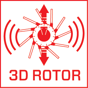 3D rotora